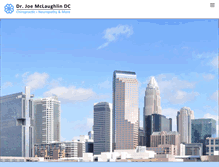 Tablet Screenshot of drjoemclaughlin.com